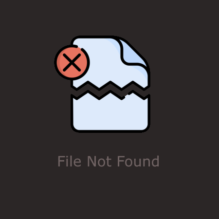 Fichier introuvable